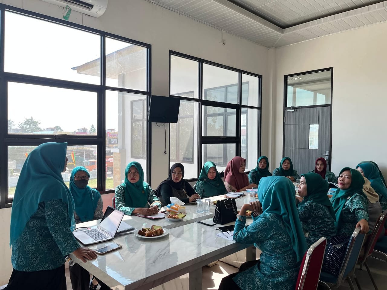 Monev PKK Kecamatan Ujungbatu 